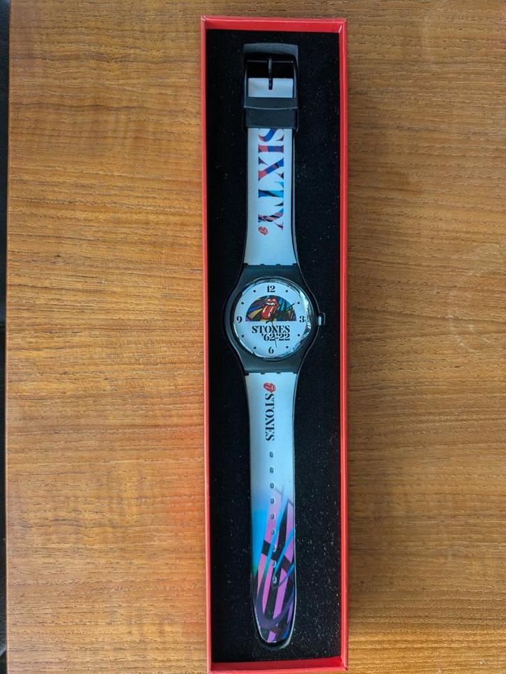 Rolling Stones Horloge - Limited Edition!, Sieraden, Tassen en Uiterlijk, Horloges | Heren, Nieuw, Polshorloge, Overige merken