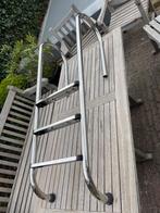 zwembad trap RVS 3 treden, Ladder, Zo goed als nieuw, Ophalen