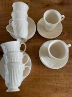 Wedgwood Edme 8 koffiekopjes met schotel, Wedgwood, Ophalen of Verzenden, Zo goed als nieuw