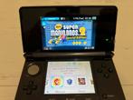 Nintendo 3DS Zwart met veel spellen - in nieuwstaat, Zwart, 3DS XL, Ophalen of Verzenden, Zo goed als nieuw