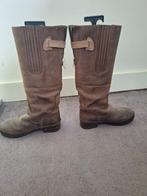 leren waterdichte laarzen Zoo Adventure, Ophalen, Hoge laarzen, Bruin, Gedragen