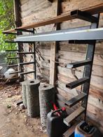 Materiaal rek - 260x190x40cm - 8 verdiepingen, Ophalen, Gebruikt, Ladder, 2 tot 4 meter