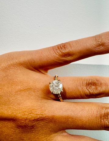Diamanten ring natuurlijk 2,31ct *Nieuw* beschikbaar voor biedingen