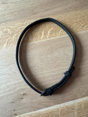 Sperriem / Flash Strap – zwart leer – 70 cm beschikbaar voor biedingen