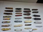Partij zakmessen 31 stuks oa Victorinox, KL, Verzamelen, Ophalen of Verzenden