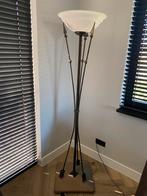 Staande (speren) vloerlamp (metaal brons), Huis en Inrichting, Lampen | Vloerlampen, Ophalen, Zo goed als nieuw, 150 tot 200 cm