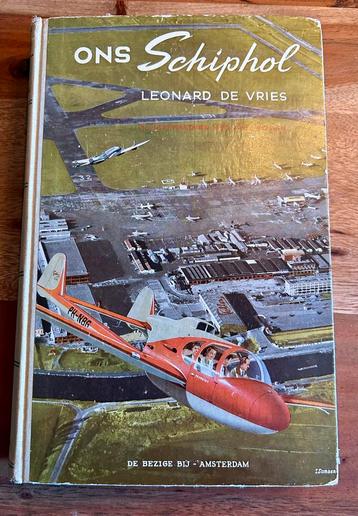 1948 - Leonard de Vries - Ons Schiphol - KLM - Fokker beschikbaar voor biedingen