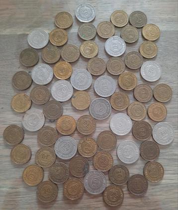 63 DE penningen of munten. beschikbaar voor biedingen