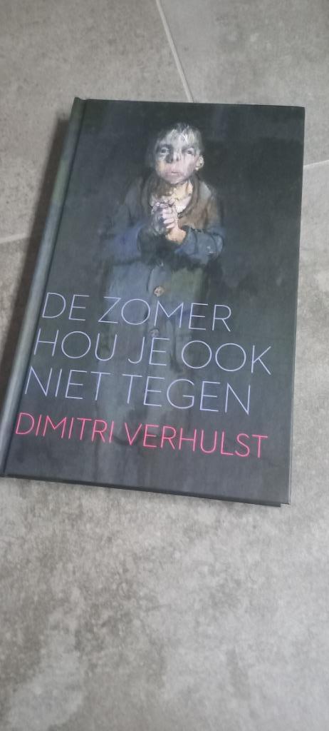 De zomer hou je ook niet tegen - Dimitri Verhulst, Boeken, Literatuur, Zo goed als nieuw, België, Ophalen of Verzenden