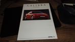 Folder OPEL CALIBRA TURBO, Verzenden, Zo goed als nieuw, Opel