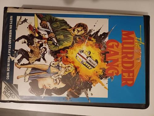Zeldzame VHS – The Murder Gang (Video Plus, 70s/80s actiekla, Cd's en Dvd's, VHS | Film, Gebruikt, Actie en Avontuur, Alle leeftijden