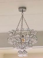 Design Kroonluchter Leitmotiv Vino met wijnglazen, Huis en Inrichting, Lampen | Kroonluchters, Ophalen, Zo goed als nieuw, Glas