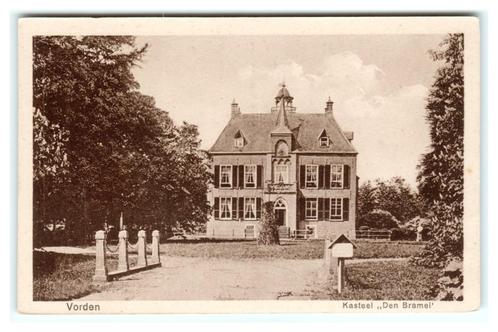 Vorden, Kasteel "Den Bramel", Verzamelen, Ansichtkaarten | Nederland, Ongelopen, Gelderland, 1940 tot 1960, Verzenden