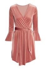 Jurk oudroze velvet XS 34 fluweel velours hippie, Kleding | Dames, Nieuw, Ophalen of Verzenden, Roze, Maat 34 (XS) of kleiner
