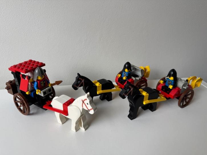 Lego Castle - 2x 6011 en 1x 6023 - uit jaren 80, Kinderen en Baby's, Speelgoed | Duplo en Lego, Gebruikt, Lego, Complete set, Ophalen of Verzenden