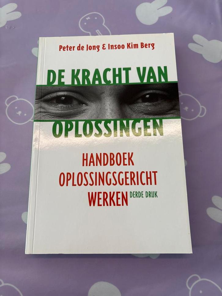 De Kracht van Oplossingen - Handboek Oplossingsgericht Werke, Boeken, Advies, Hulp en Training, Nieuw, Ophalen of Verzenden