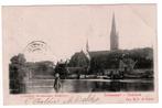 Ouderkerk 1903. Scheepswerf (boot)., Verzamelen, Ansichtkaarten | Nederland, Ophalen of Verzenden, Voor 1920, Gelopen, Noord-Holland