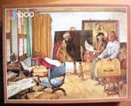 Het Atelier - MB Legpuzzel - 1000 st, Hobby en Vrije tijd, Denksport en Puzzels, Ophalen of Verzenden, 500 t/m 1500 stukjes, Zo goed als nieuw