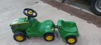 John Deere loopauto met aanhanger, Ophalen, Gebruikt, Loopvoertuig