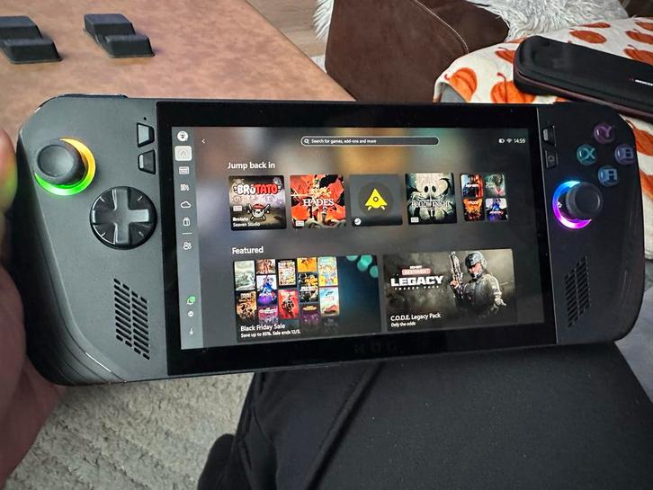 ASUS ROG Ally X - Zo goed als nieuw!, Spelcomputers en Games, Games | Pc, Zo goed als nieuw, 1 speler, Vanaf 3 jaar, Ophalen of Verzenden