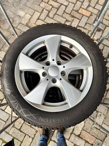 Set 5x112 Borbet velgen Vredestein winterset 205/55 R16 M+S beschikbaar voor biedingen