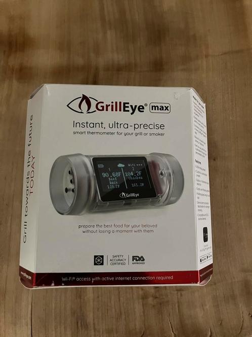 Grill Eye max bbq thermometer, Hobby en Vrije tijd, Overige Hobby en Vrije tijd, Zo goed als nieuw, Ophalen of Verzenden