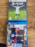 FIFA 21 & FC 25 (FIFA 25) PS5, Ophalen of Verzenden, Zo goed als nieuw, Eén computer, Sport