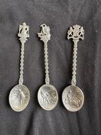 Drie Oud Hollandse verzilverde lepeltjes GERO 90, Ophalen of Verzenden