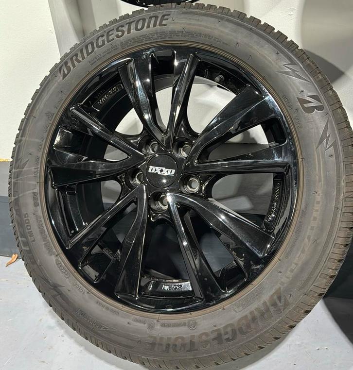 Winterbanden met velgen Citroen Peugeot 5x108 et42 7,0x17, Auto-onderdelen, Banden en Velgen, Band(en), Winterbanden, 17 inch