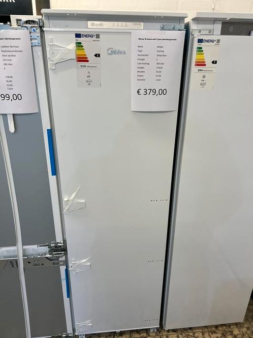 Inbouw koelkast 178 sleep deur nismaat 178, Witgoed en Apparatuur, Koelkasten en IJskasten, Nieuw, Zonder vriesvak, 200 liter of meer