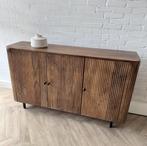 Magazijn Leegverkoop Dressoir retro Remi mangohout ribbel