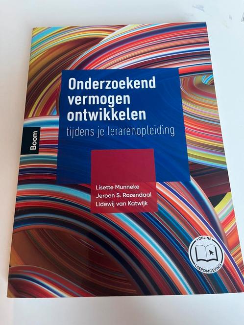 Onderzoekend vermogen ontwikkelen tijdens je lerarenopleidin, Boeken, Wetenschap, Zo goed als nieuw, Ophalen of Verzenden
