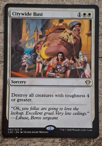 Citywide Bust - Magic the Gathering  beschikbaar voor biedingen