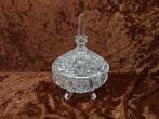 Kristallen bonbonière, Antiek en Kunst, Antiek | Glas en Kristal, Ophalen of Verzenden