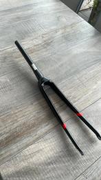 Carbon race voorvork 28" tapered 1 1/2" - 1 1/8" velgrem, Fietsen en Brommers, Fietsaccessoires | Overige Fietsaccessoires, Ophalen of Verzenden