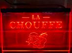 Led Lichtbord LA CHOUFFE 3d neon look, Ophalen of Verzenden, Nieuw, Lichtbak of (neon) lamp
