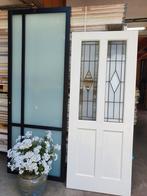 Opdek binnendeur, binnendeur met glas, industriële deur, Ophalen of Verzenden, Nieuw, Hout