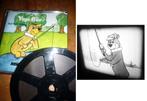 8mm film Yogi Bear op visjacht 60mtr - zw/w - geluid -, Audio, Tv en Foto, Filmrollen, 16mm film, Verzenden