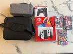 Nintendo Switch OLED met Extra Accessoires, Spelcomputers en Games, Spelcomputers | Nintendo Switch, Ophalen of Verzenden, Zo goed als nieuw