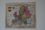 EUROPA kaart Mooie Kopergravure M.A. LOTTER ANNO 1795 E10, Verzenden