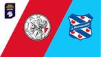 Ajax - Heerenveen vier tickets vak 425 laag !!, Tickets en Kaartjes, Losse kaart, Drie personen of meer, November