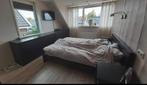Bed Malm IKEA 160x200 met nachtkastjes en ladenkasten, Huis en Inrichting, Slaapkamer | Complete slaapkamers, Ophalen, Gebruikt