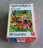 JUMBO  Grimm Sprookjeskwartet 1979 VINTAGE, Verzamelen, Speelkaarten, Jokers en Kwartetten, Ophalen of Verzenden, Gebruikt, Kwartet(ten)
