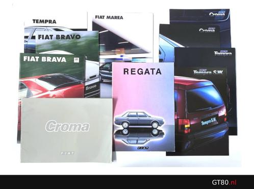 Fiat – Verzameling folders, Boeken, Auto's | Folders en Tijdschriften, Overige merken, Verzenden