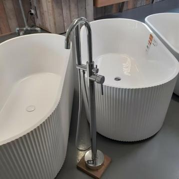 WEG=WEG Moderne Vrijstaande Kraan Chroom, Handdouche, Bokus beschikbaar voor biedingen