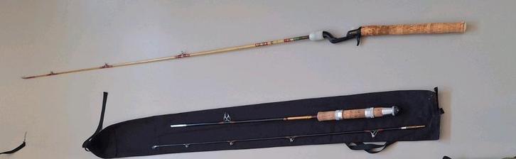 Fairplay spinmatic 5g en baitcaster volglas, Watersport en Boten, Hengelsport | Roofvissen, Zo goed als nieuw, Werphengel, Ophalen