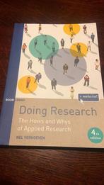 Doing research - Nel Verhoeven, Boeken, Studieboeken en Cursussen, Ophalen of Verzenden