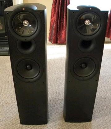 Kef Q5 Luidsprekers in nette staat Black Ash beschikbaar voor biedingen