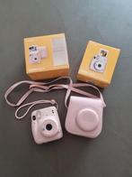 ZGAN "Blush-Pink" Intax Mini 11 polaroidcamera met tas, Ophalen of Verzenden, Polaroid, Zo goed als nieuw, Overige Merken