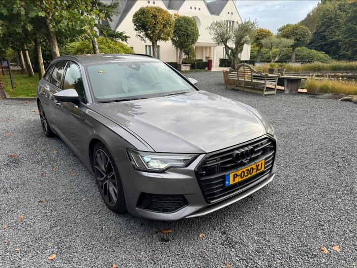 Audi A6 45 Tfsi 245pk S Tronic 2019 Grijs, Auto's, Audi, Bedrijf, A6, Benzine, Stationwagon, Automaat, Geïmporteerd, Zilver of Grijs